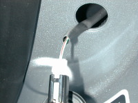 ����ȑ��㕔�h�A�X�C�b�`�B