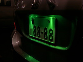 LED Number Lamp