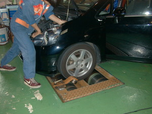 若い衆は慣れてるけど私は怖い。