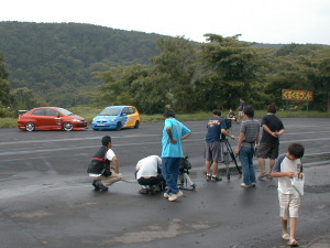 置き撮りって言っても映像は流れるように撮影。